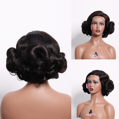Black Beauty Hair 5×5 transparent lace closure Vietnam raw hair SDD 450% density La reine natural black