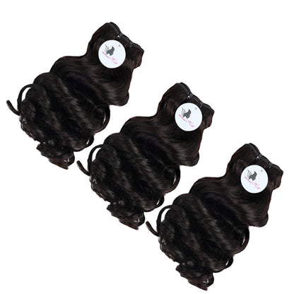 Black Beauty Hair Loose -Curly Remy Hair Human Hair Bundles SDD BUNDELS 3 Bundles