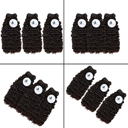 Black Beauty Hair Burmess curly Remy Hair Human Hair Bundles SDD BUNDELS 3 Bundles