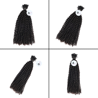Black Beauty Hair Vietnam raw hair SDD  kinky curl natural color Crochet extension