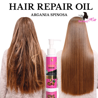 Black Beauty Hair Argania Spinosa Hair Repair Oil