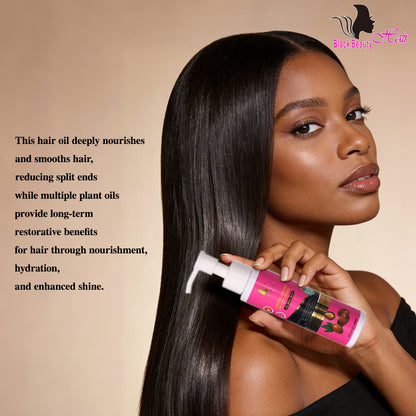 Black Beauty Hair Argania Spinosa Hair Repair Oil