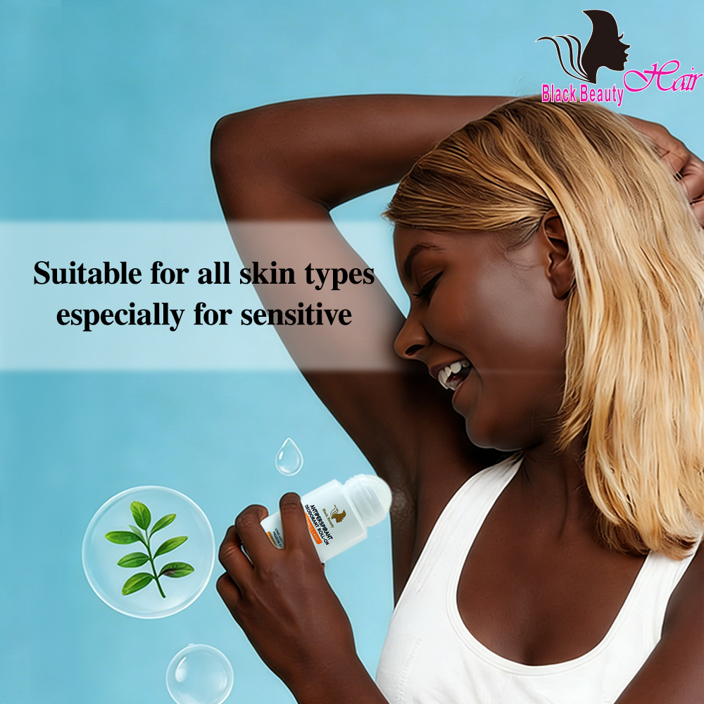 Black Beauty Hair Antiperspirant Deodorant Roll-On Hermes Land