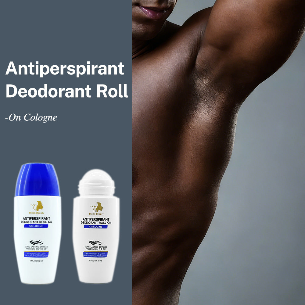 Black Beauty Hair Antiperspirant Deodorant Roll-On Cologne