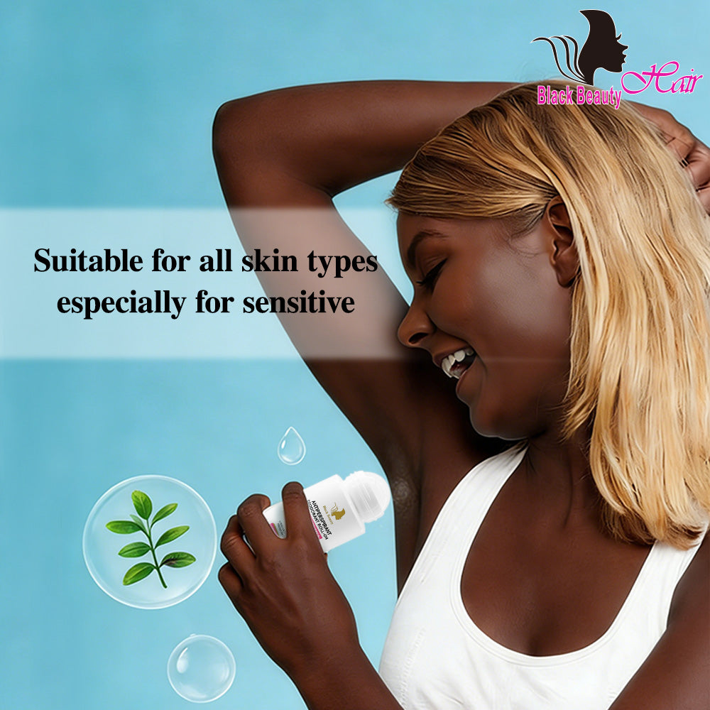 Black Beauty Hair Antiperspirant Deodorant Roll-On Lady Speed Stick