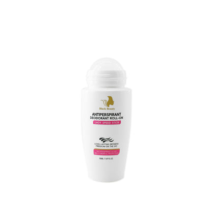 Black Beauty Hair Antiperspirant Deodorant Roll-On Lady Speed Stick