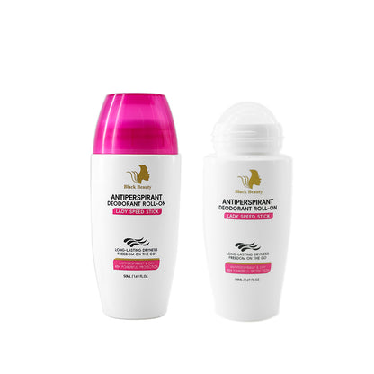 Black Beauty Hair Antiperspirant Deodorant Roll-On Lady Speed Stick