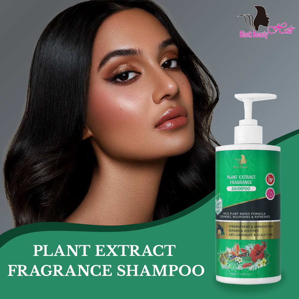 Black Beauty Hair Plant Extract Fragrance Shampoo
