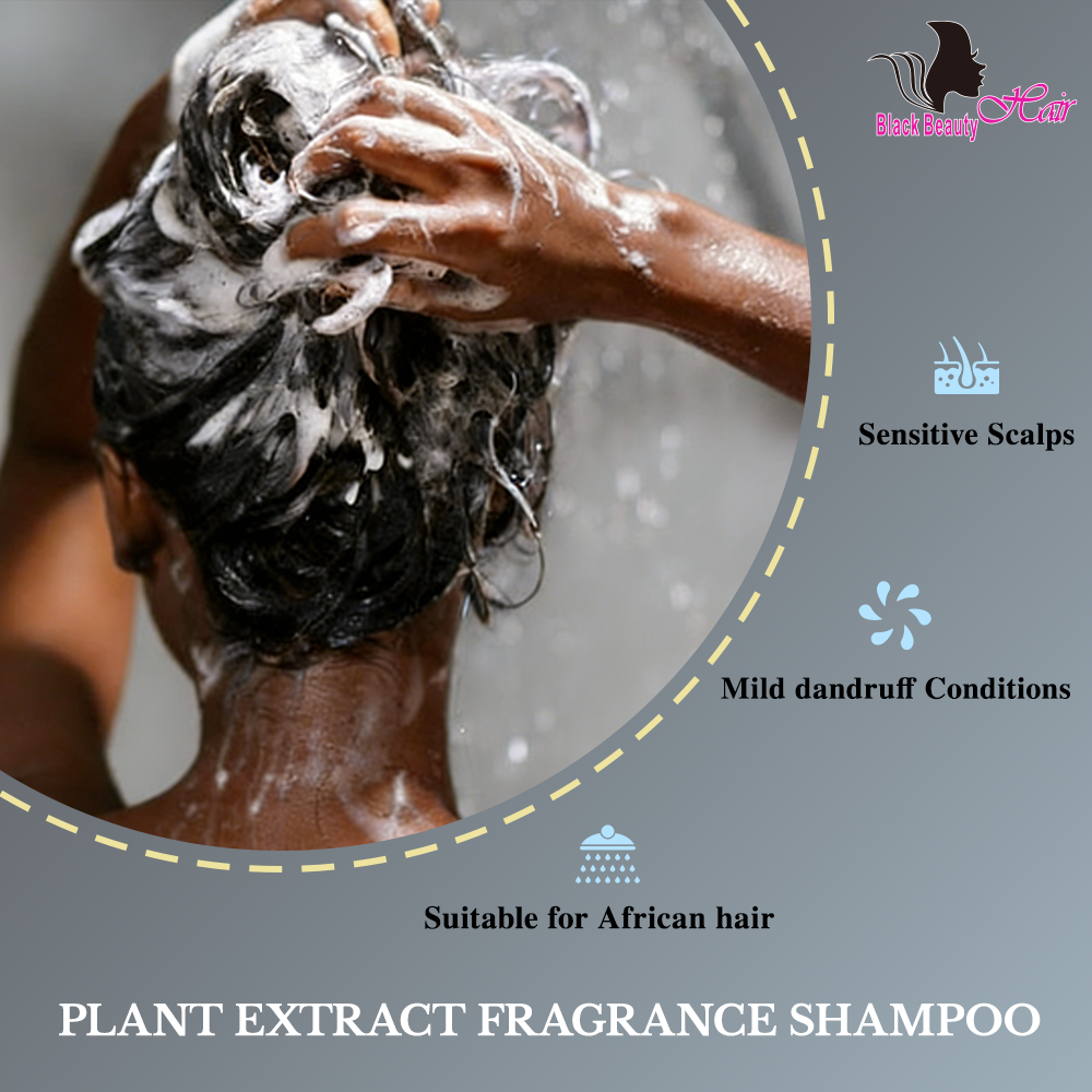 Black Beauty Hair Plant Extract Fragrance Shampoo
