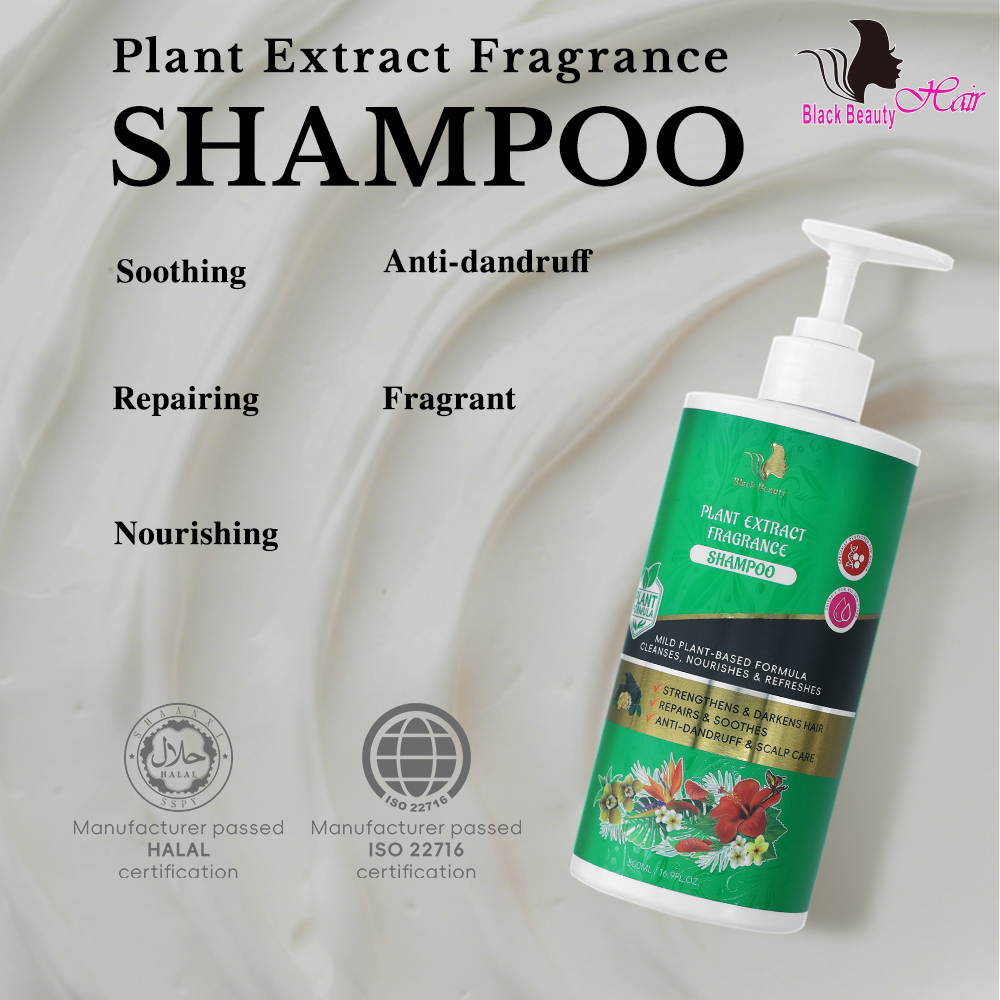 Black Beauty Hair Plant Extract Fragrance Shampoo