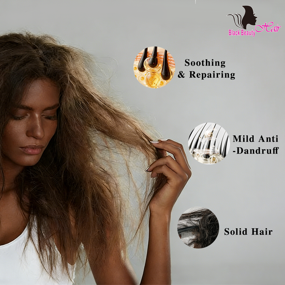 Black Beauty Hair Plant Extract Fragrance Shampoo