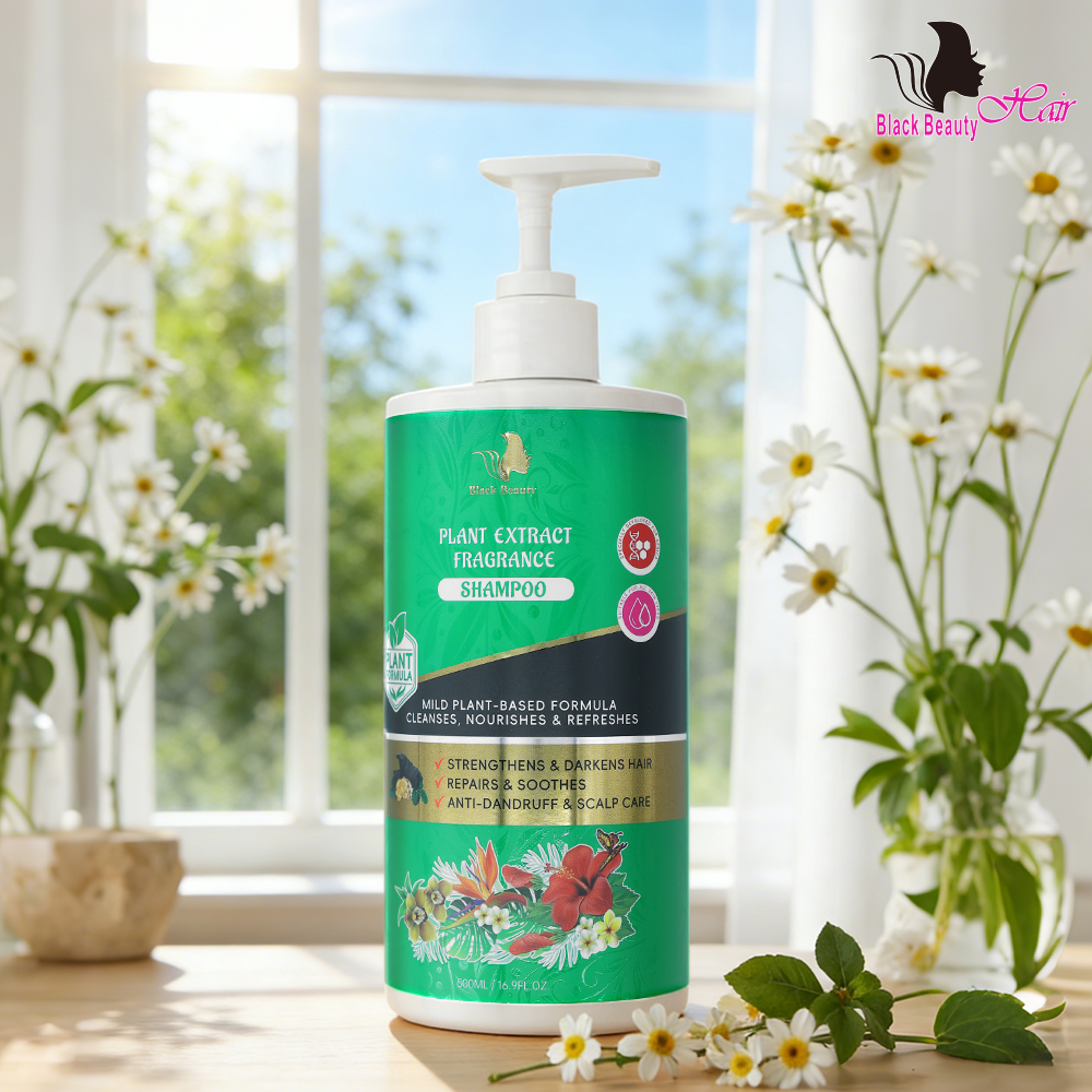 Black Beauty Hair Plant Extract Fragrance Shampoo