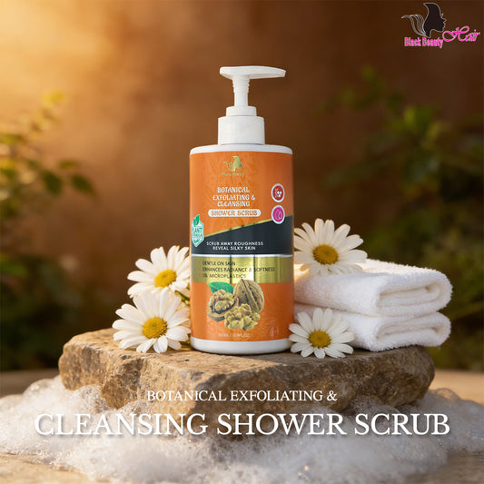 Black Beauty Hair Botanical Exfoliating & Cleansing Shower Scrub