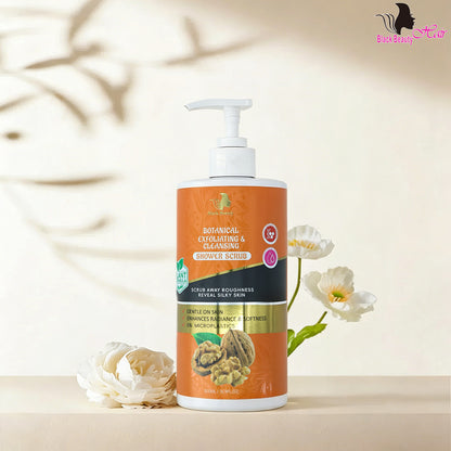 Black Beauty Hair Botanical Exfoliating & Cleansing Shower Scrub