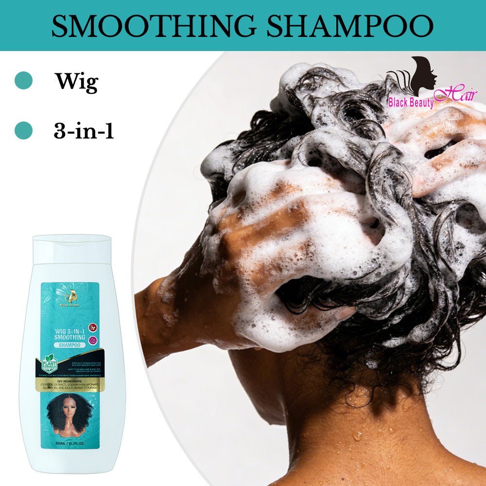 Black Beauty Hair Wig 3-in-1 Smoothing Shampoo