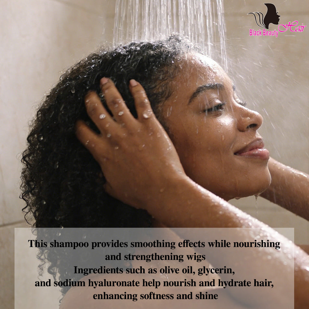 Black Beauty Hair Wig 3-in-1 Smoothing Shampoo