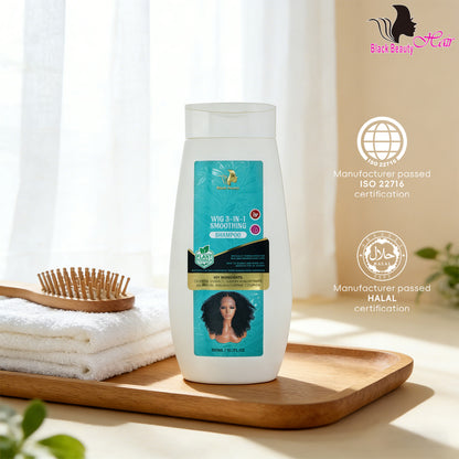 Black Beauty Hair Wig 3-in-1 Smoothing Shampoo