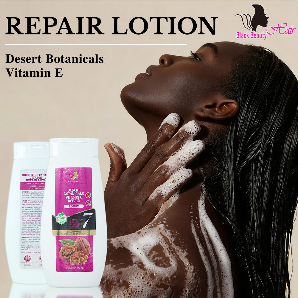 Black Beauty Hair Desert Botanicals Vitamin E Repair Lotion