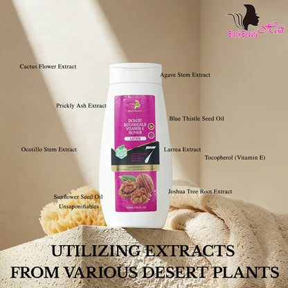 Black Beauty Hair Desert Botanicals Vitamin E Repair Lotion