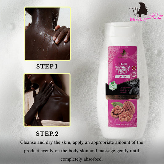 Black Beauty Hair Desert Botanicals Vitamin E Repair Lotion