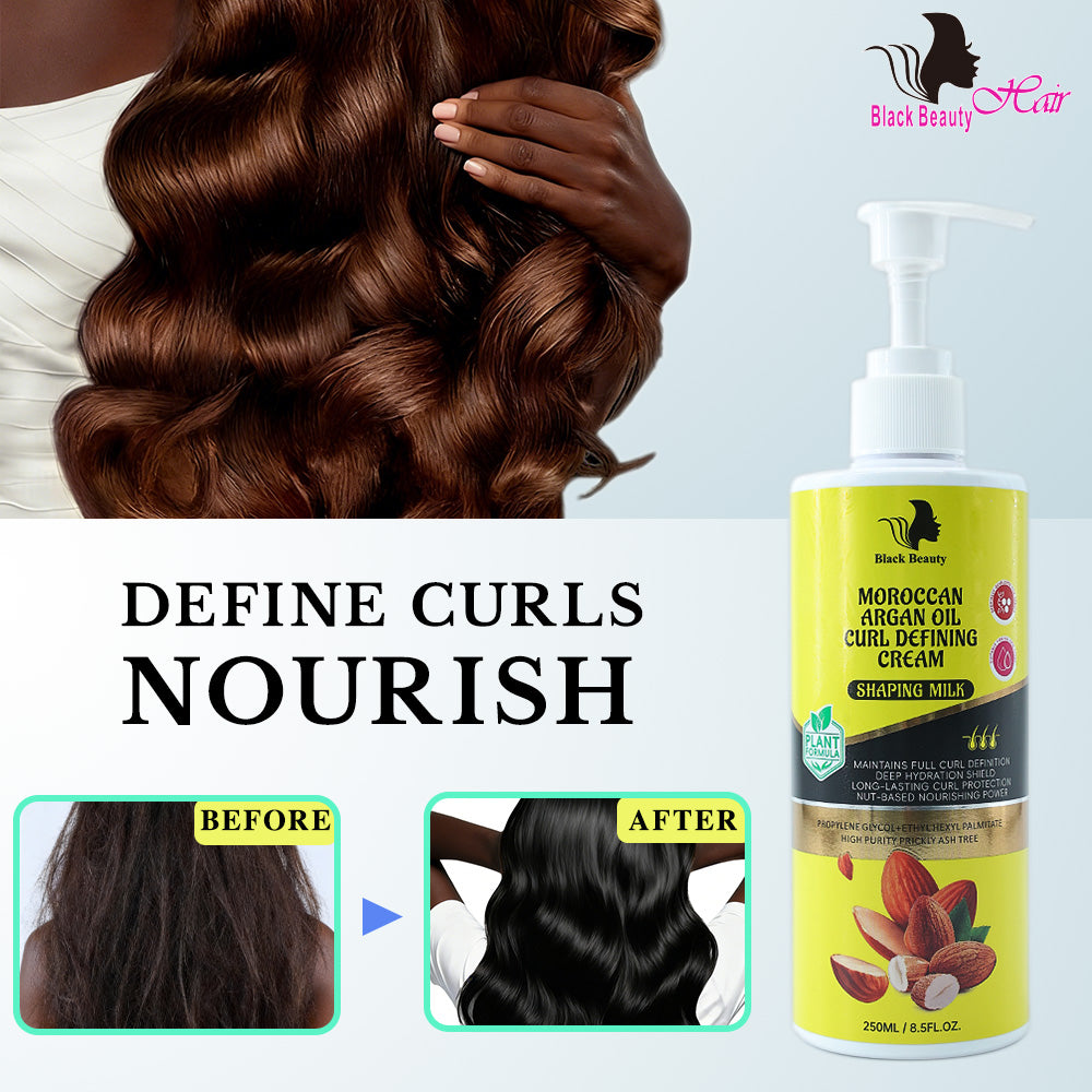 Black Beauty Hair Morocca Argan Oil Curl Defining Cream