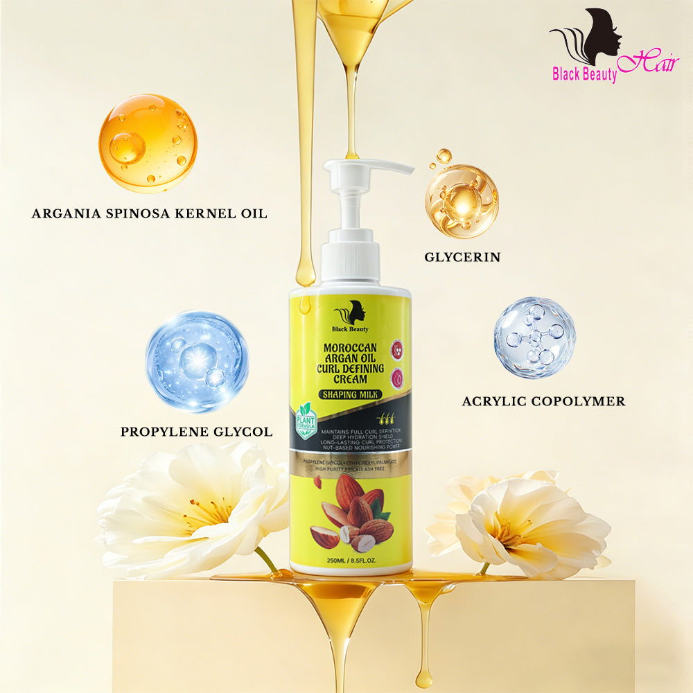Black Beauty Hair Morocca Argan Oil Curl Defining Cream