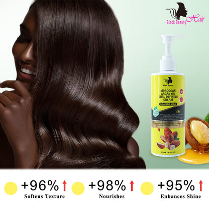Black Beauty Hair Morocca Argan Oil Curl Defining Cream