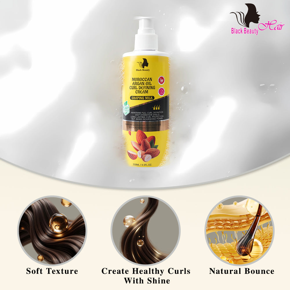 Black Beauty Hair Morocca Argan Oil Curl Defining Cream