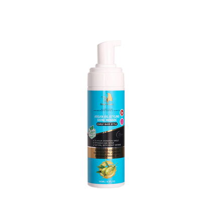 Black Beauty Hair Argan Oil Styling Shine Mousse