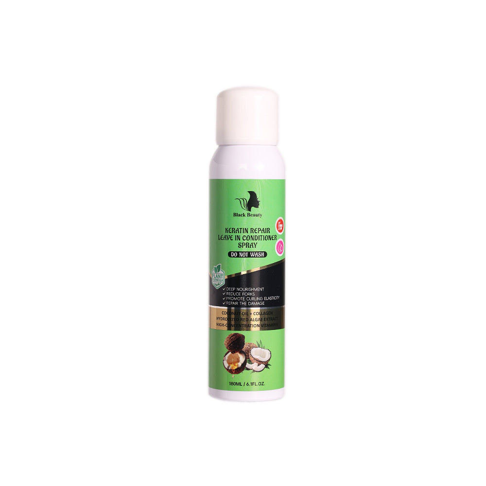 Black Beauty Hair Keratin Repair Leave-In Conditioner Spray