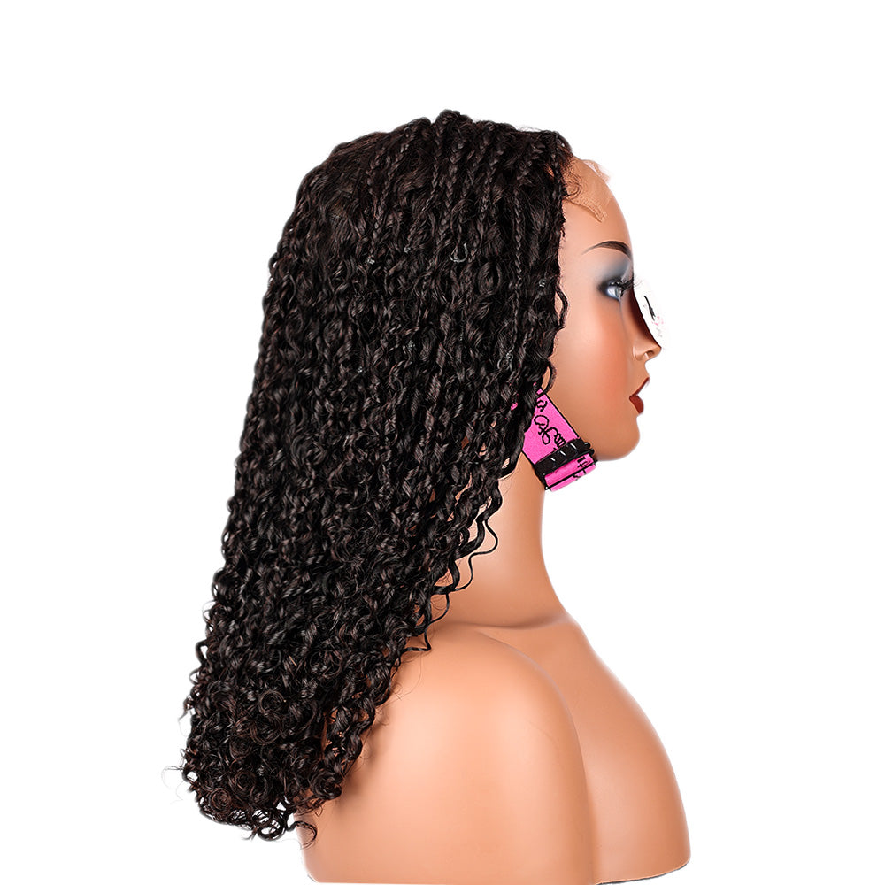 Black Beauty Hair 5×5 transparent lace closure Vietnam raw hair SDD braid pixie curl