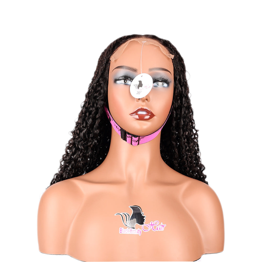 Black Beauty Hair 5×5 transparent lace closure Vietnam raw hair SDD braid pixie curl