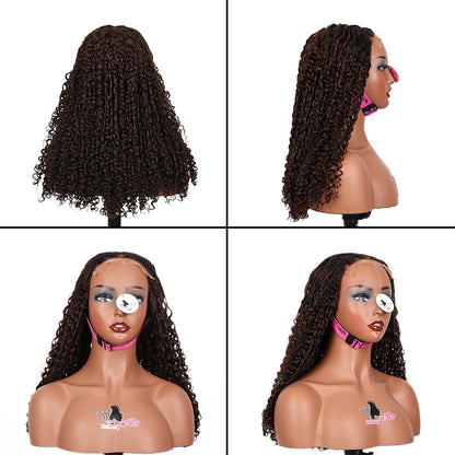 Black Beauty Hair 5×5 transparent lace closure Vietnam raw hair SDD braid pixie curl  black and brown