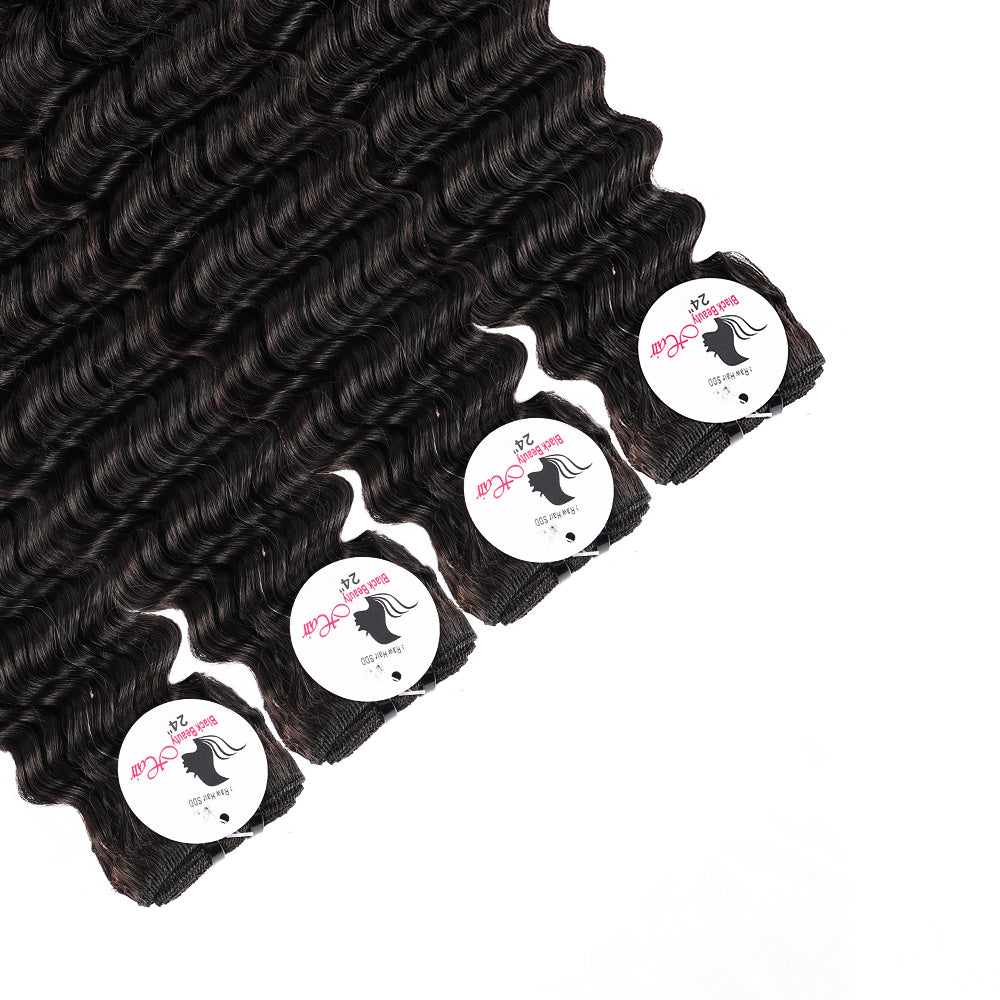 Black Beauty Hair Deep Wave Remy Hair Human Hair Bundles SDD BUNDELS 4 Bundles