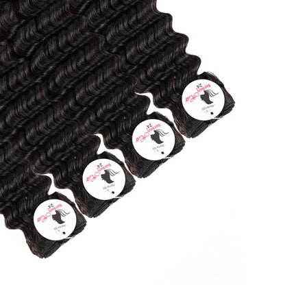 Black Beauty Hair Deep Wave Remy Hair Human Hair Bundles SDD BUNDELS 4 Bundles