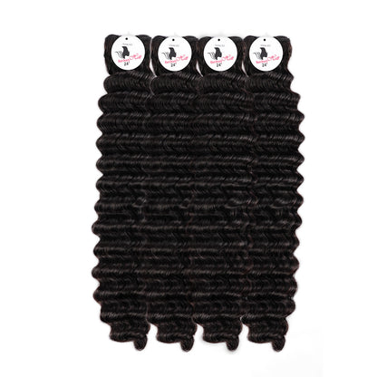 Black Beauty Hair Deep Wave Remy Hair Human Hair Bundles SDD BUNDELS 4 Bundles