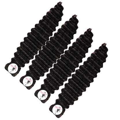 Black Beauty Hair Deep Wave Remy Hair Human Hair Bundles SDD BUNDELS 4 Bundles