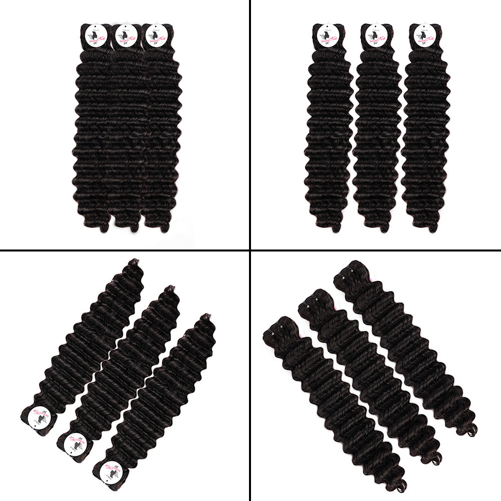 Black Beauty Hair DEEP Remy Hair Human Hair Bundles SDD BUNDELS 3 Bundles