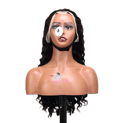 Black Beauty Hair 13X4 LACE Raw Hair SDD 350% Density Funmi Wig Natura Loose Deep