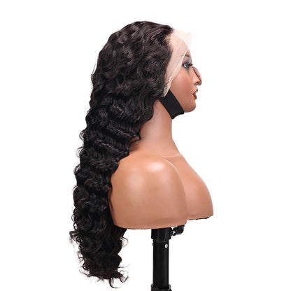 Black Beauty Hair 13X4 LACE Raw Hair SDD 350% Density Funmi Wig Natura Loose Deep