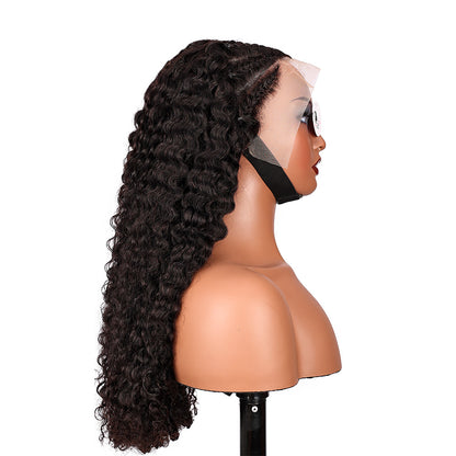 Black Beauty Hair13×4 SDD  Fumi  transparent lace Frontal Wig Vietnam raw hair SDD romance curl braid natural color