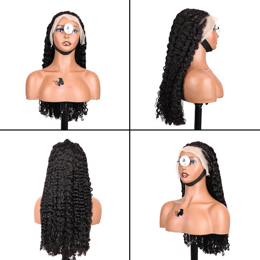 Black Beauty Hair 13X4 Lace Wig Raw Hair SDD 300% Density Funmi Wig Romance Curl Natural