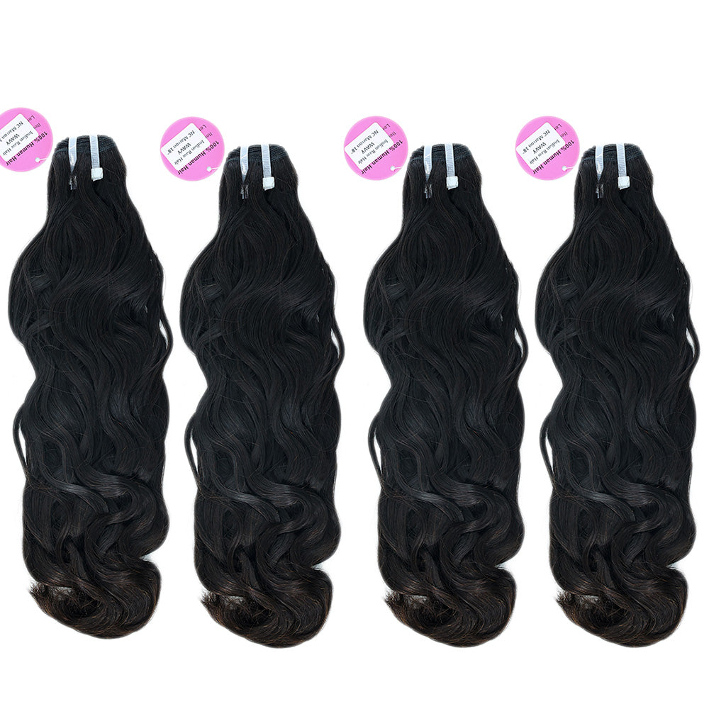Black Beauty Hair india baby curly  raw hair natural color bundle Human Hair Bundles SDD BUNDELS 4 Bundles
