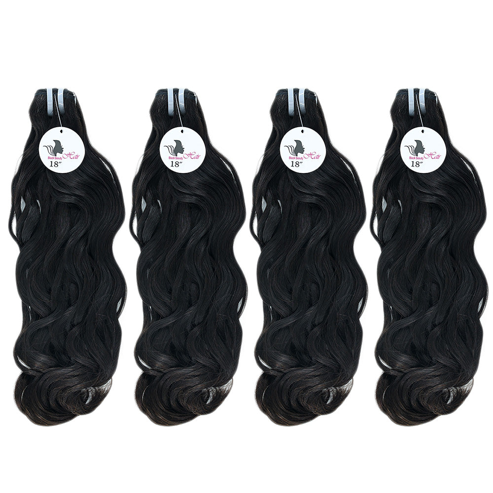 Black Beauty Hair india baby curly  raw hair natural color bundle Human Hair Bundles SDD BUNDELS 4 Bundles