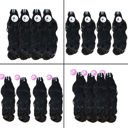 Black Beauty Hair india baby curly  raw hair natural color bundle Human Hair Bundles SDD BUNDELS 4 Bundles