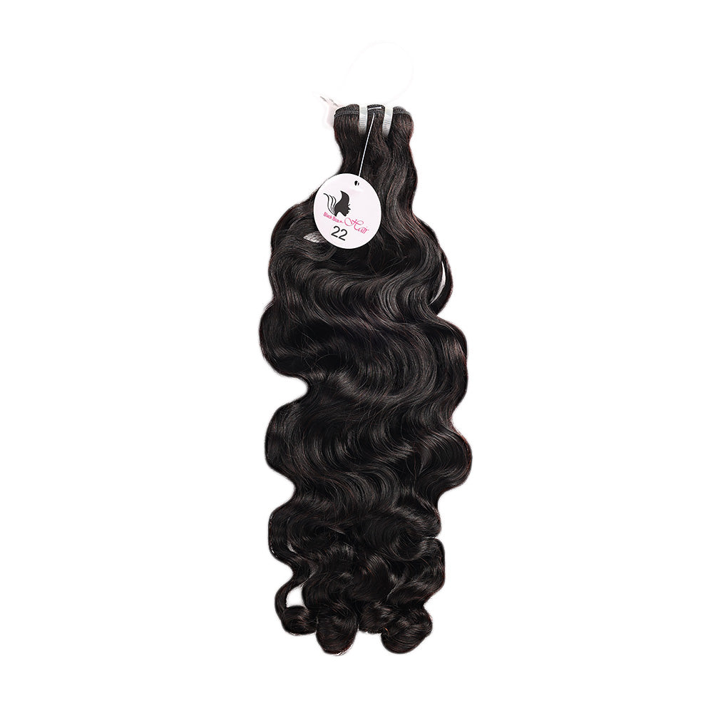 Black Beauty Hair bouncy india raw hair natural color bundle Human Hair Bundles SDD BUNDELS 1 Bundles