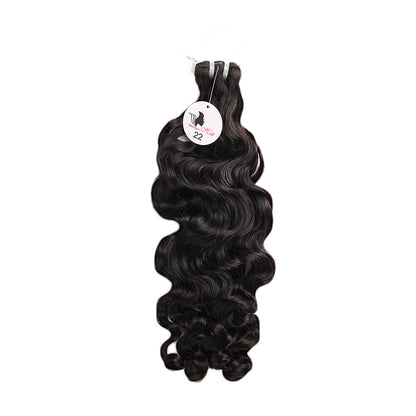 Black Beauty Hair bouncy india raw hair natural color bundle Human Hair Bundles SDD BUNDELS 1 Bundles