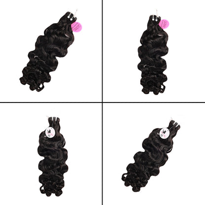 Black Beauty Hair bouncy india raw hair natural color bundle Human Hair Bundles SDD BUNDELS 1 Bundles