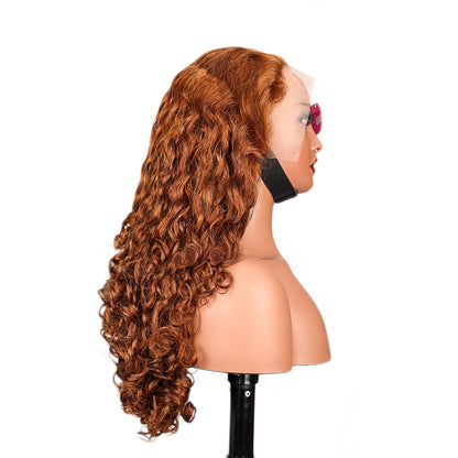 Black Beauty Hair13×4 SDD Fumi transparent lace Frontal Wig Vietnam raw hair SDD romance curl Brown