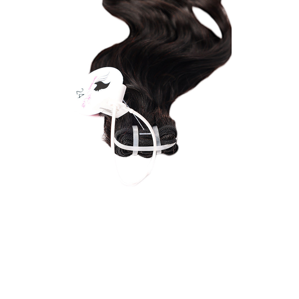 Black Beauty Hair Vietnam raw hair SDD  bouncy black and brown color bundle